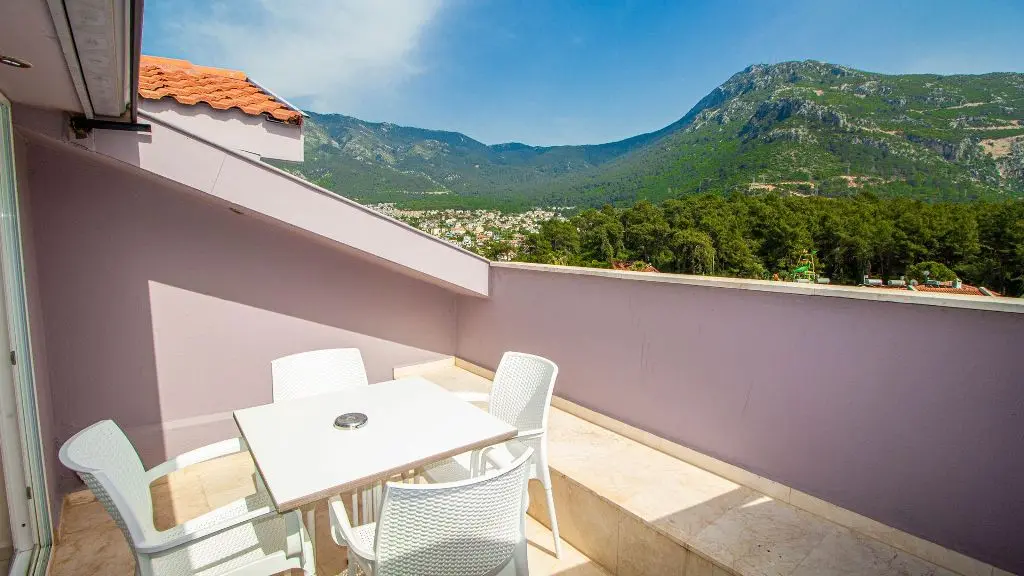 Large terrace